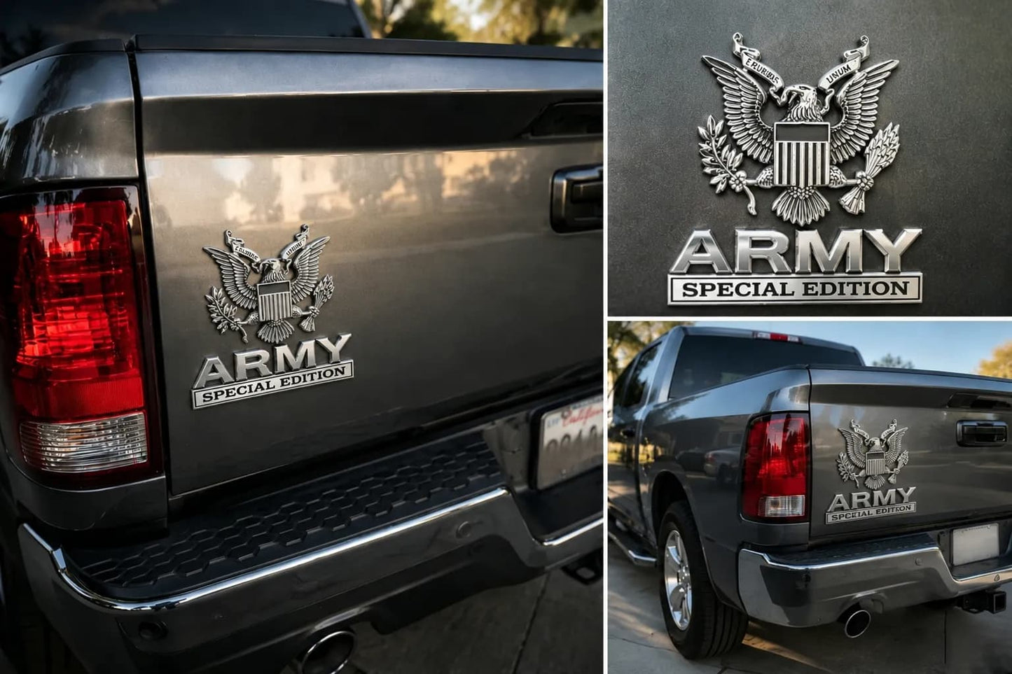 We The People Patriot Metal Emblem for Cars, Trucks & More