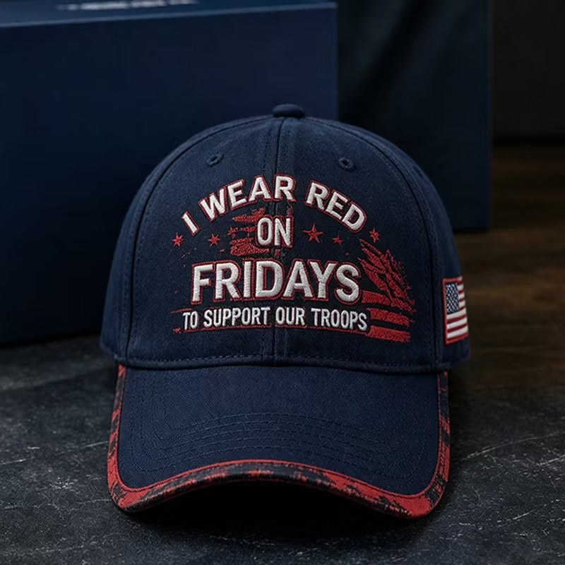 R.E.D. Friday Embroidered Veteran Cap