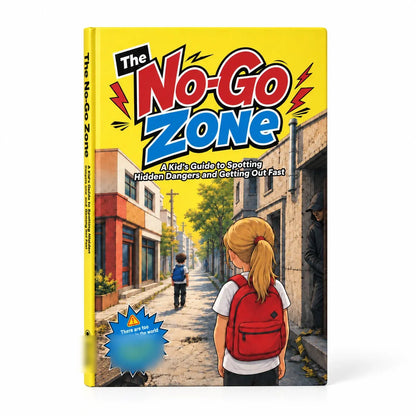 Children’s illustrated safety storybook front cover