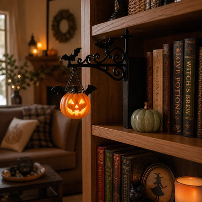 Bookshelf Lantern Light — Cozy Warm Glow Reading Lamp