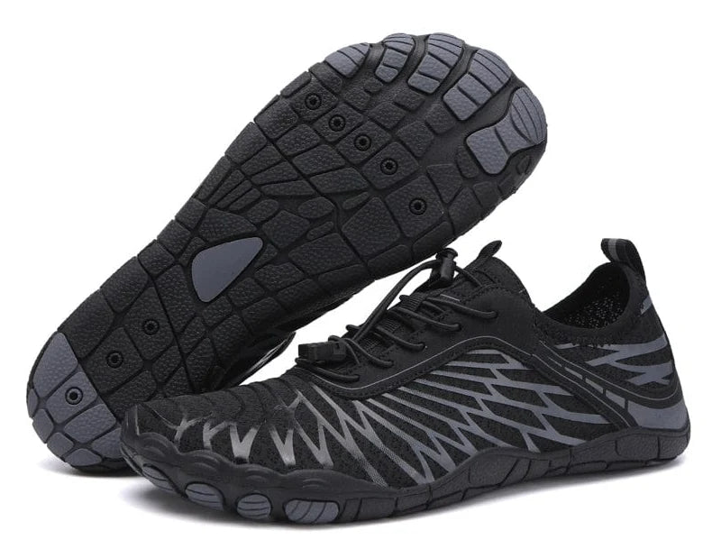 LORO PRO barefoot shoes front view showing wide anatomical toe box