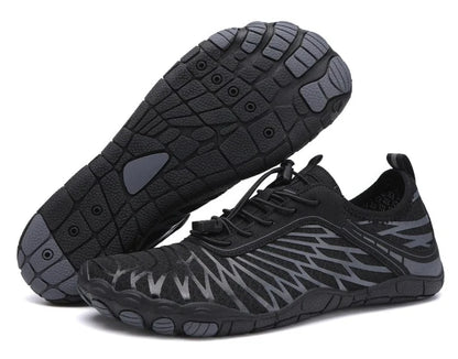 LORO PRO barefoot shoes front view showing wide anatomical toe box