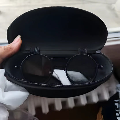 FlexVision retro sunglasses gold