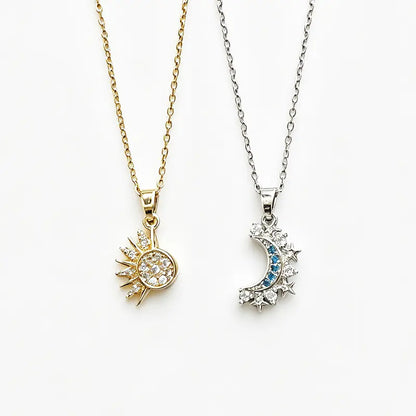 Sun and Moon Magnetic Jewelry Set