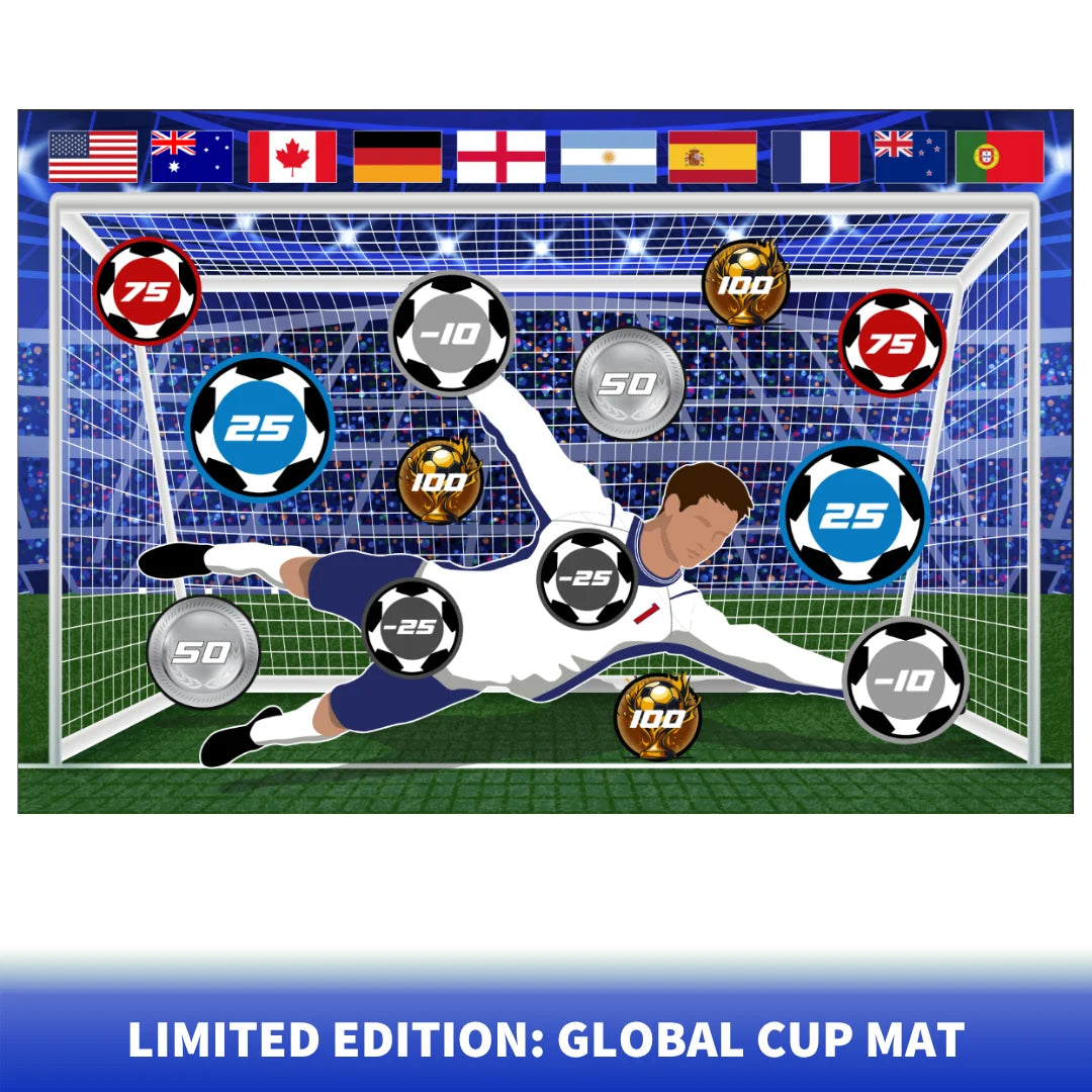 Soccer Target Game – Sticky Ball Shooting Mat