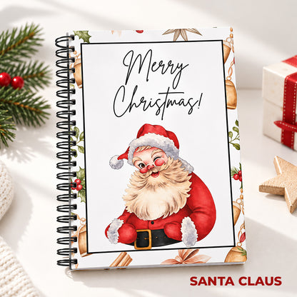 Christmas Gift Card Book with Santa Claus cover