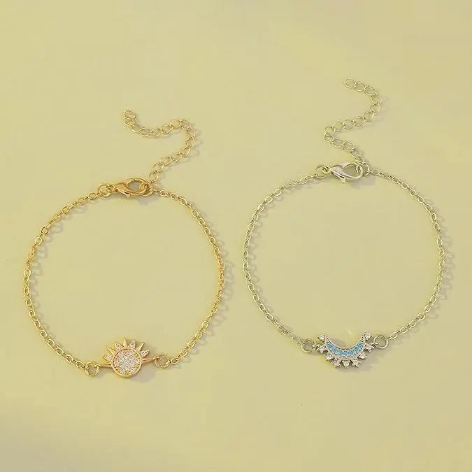Sun and Moon Magnetic Jewelry Set