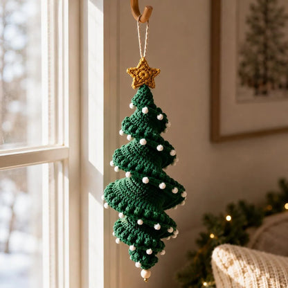 Beginner-friendly crochet Christmas ornament project