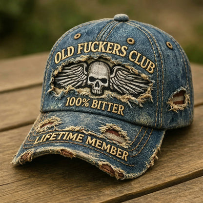 🧢Old F*ckers Club Embroidered Cap