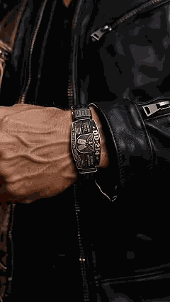 DD-214 Veteran Honor Bracelet worn on wrist — animated fit showcase
