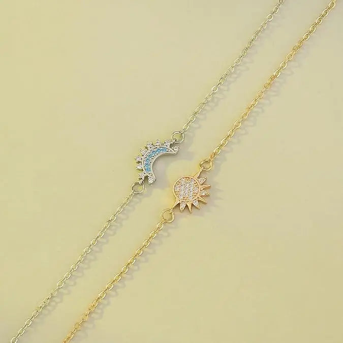 Sun and Moon Magnetic Jewelry Set