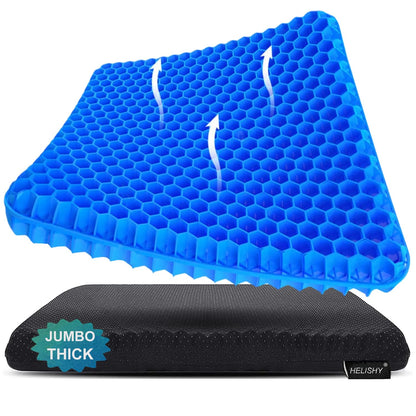 Ergonomic Silicone Gel Seat Cushion - Relief You Can Feel