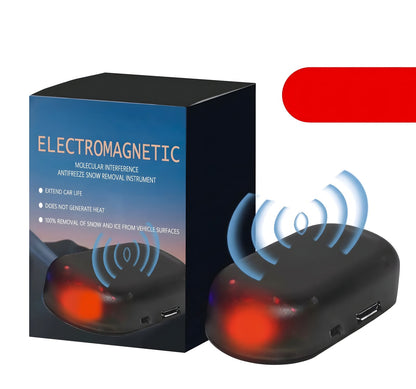 Dashboard antifreeze device with black presentation box