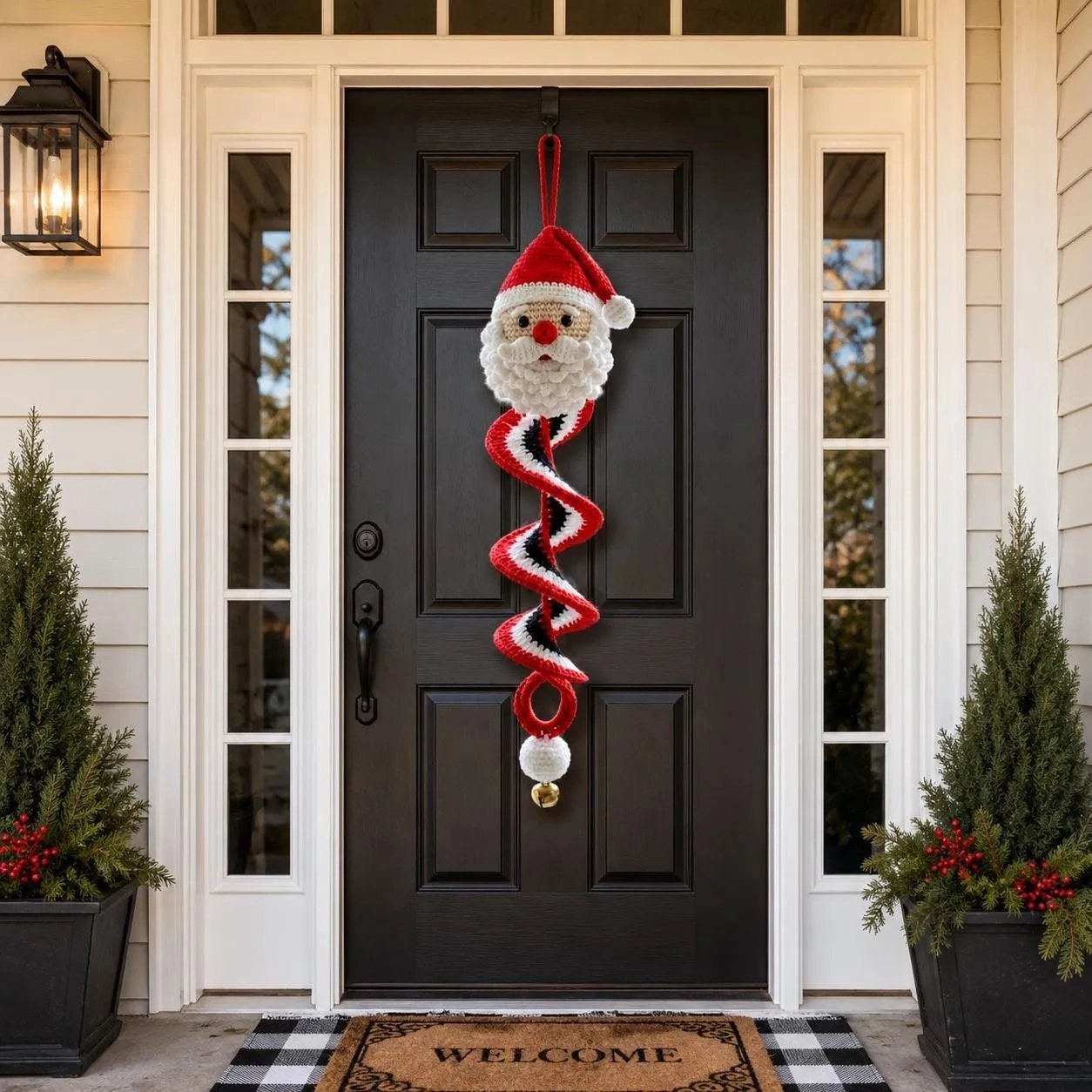 Crochet Christmas Spiral Ornament DIY Kit — Beginner Set