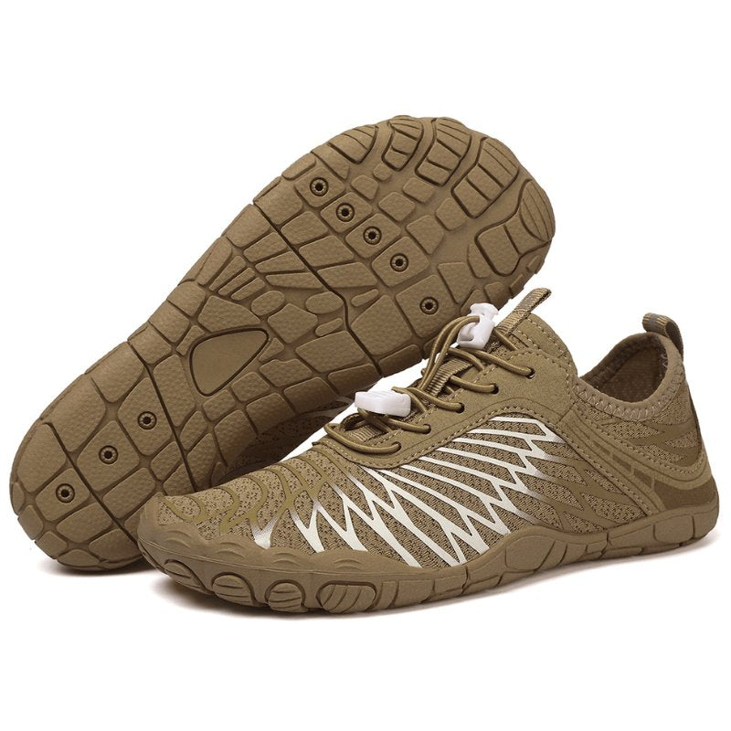LORO PRO barefoot shoes front view showing wide anatomical toe box