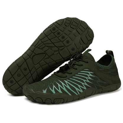 LORO PRO barefoot shoes front view showing wide anatomical toe box