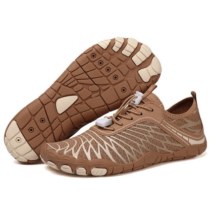 LORO PRO barefoot shoes front view showing wide anatomical toe box