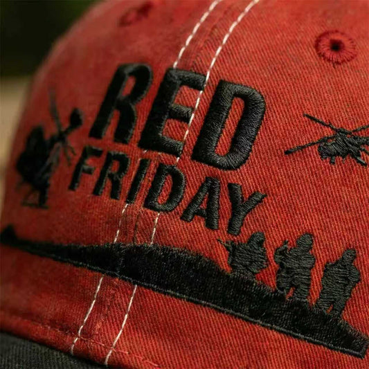 RED Friday "Until They All Come Home" Cap - Premium Embroidered Edition
