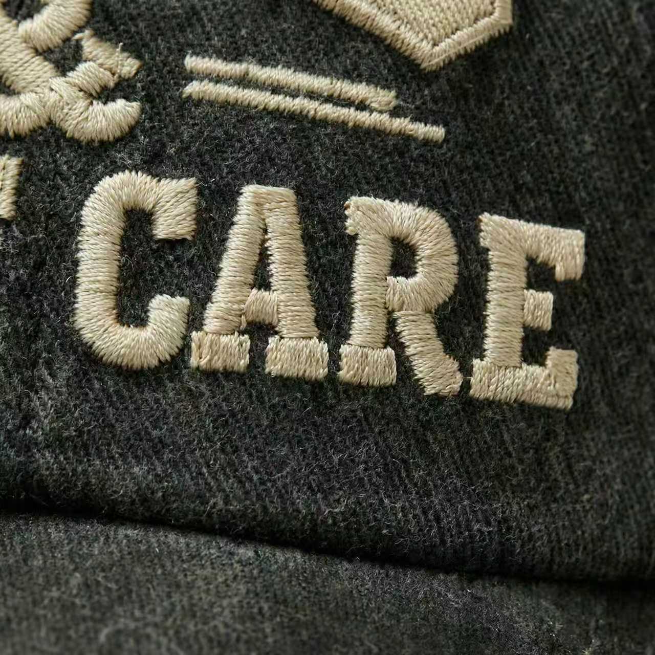 "Old & Don't Care" Vintage Dad Hat - Premium Embroidered Edition