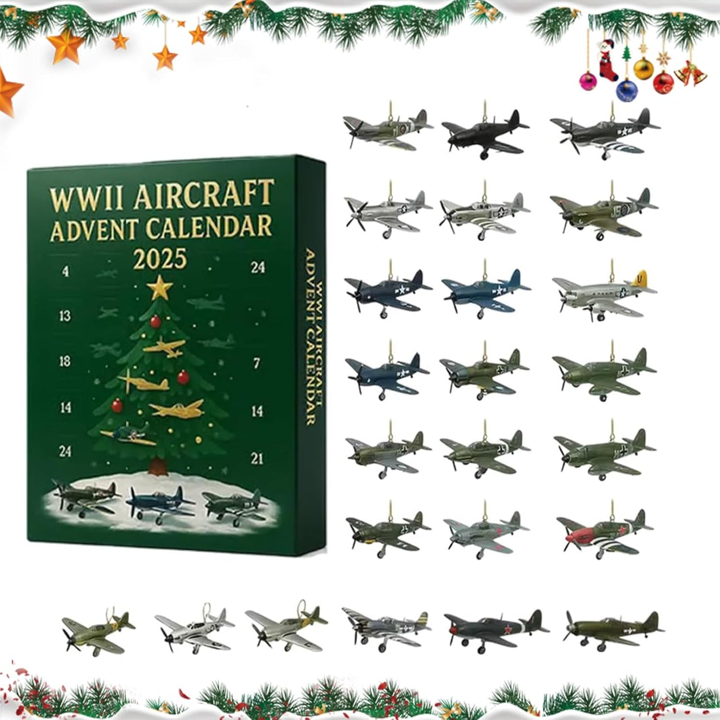 24-Day 3D Figurine Advent Calendar