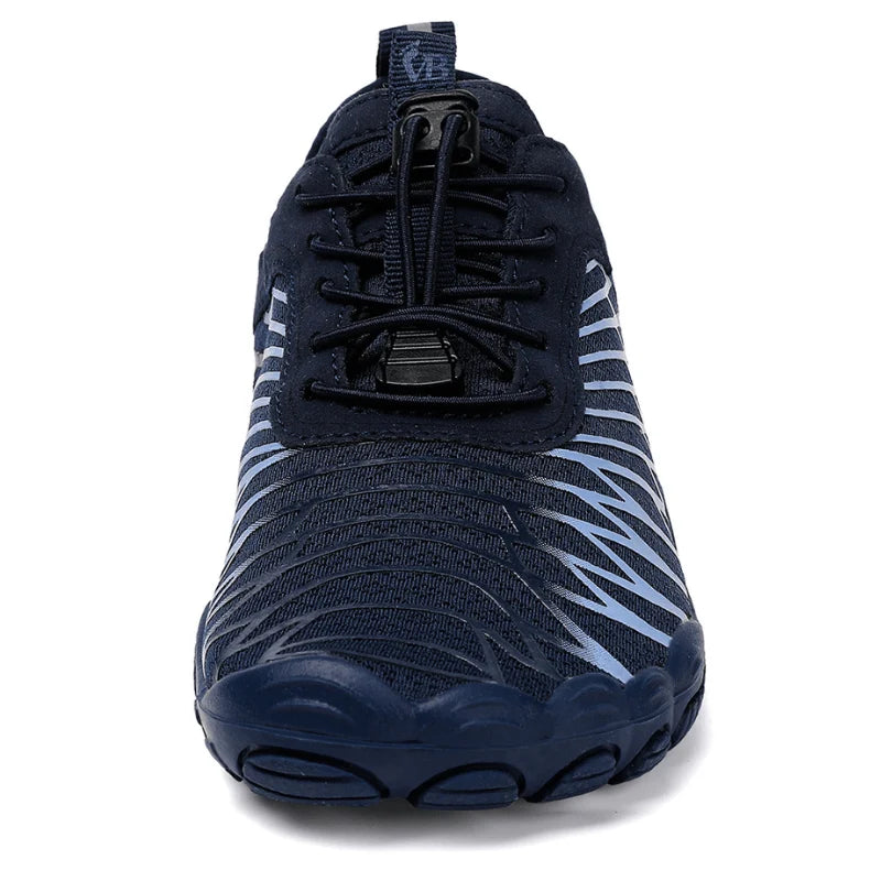 LORO PRO barefoot shoes front view showing wide anatomical toe box