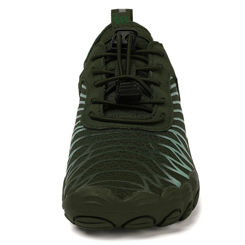 LORO PRO barefoot shoes front view showing wide anatomical toe box