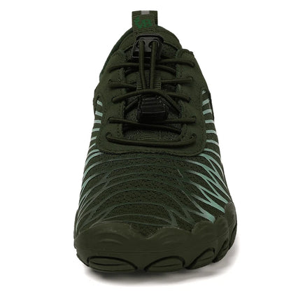 LORO PRO barefoot shoes front view showing wide anatomical toe box
