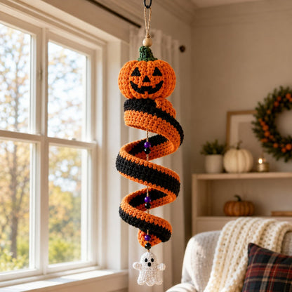 Crochet Christmas Spiral Ornament DIY Kit — Beginner Set