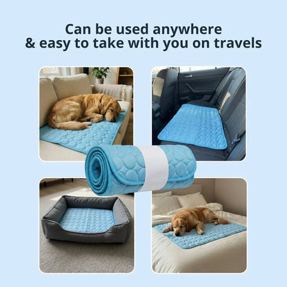 Cooling mat foldable easy travel