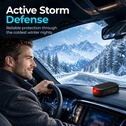 Dashboard antifreeze device car dashboard display