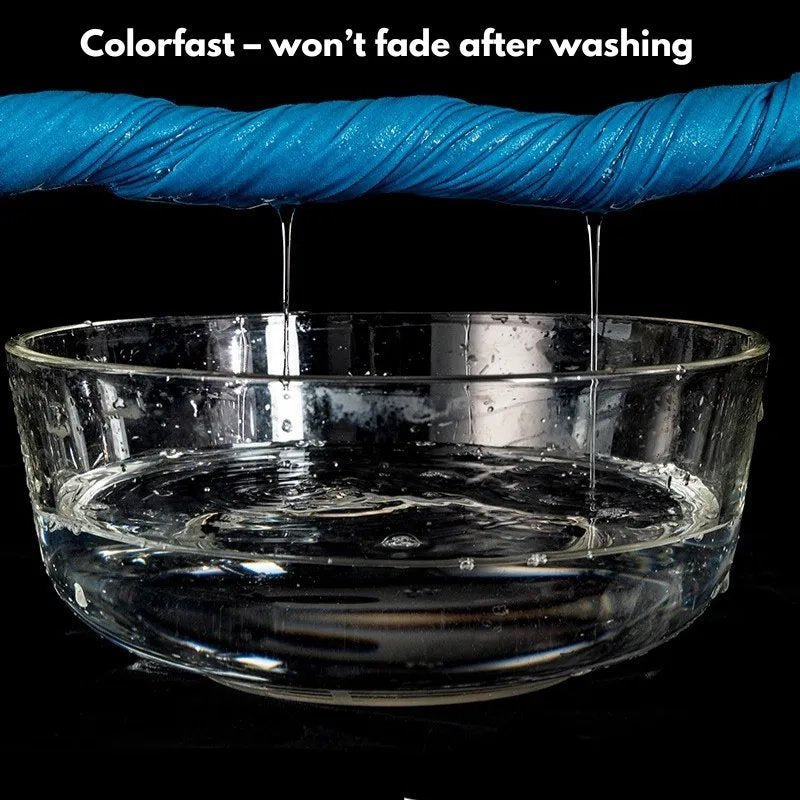 Colorfast print stays vibrant and won't fade after washing