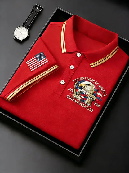 American Eagle 250th Anniversary Polo Shirt