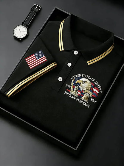 American Eagle 250th Anniversary Polo Shirt