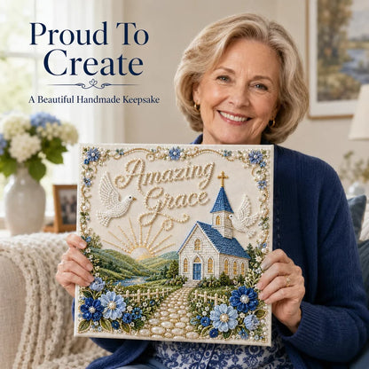 🎵 Beloved Hymns Pearl Art DIY Kit — Faith-Inspired Craft