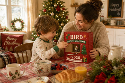 Bird Advent Calendar 2026 – 24 Acrylic Bird Ornaments