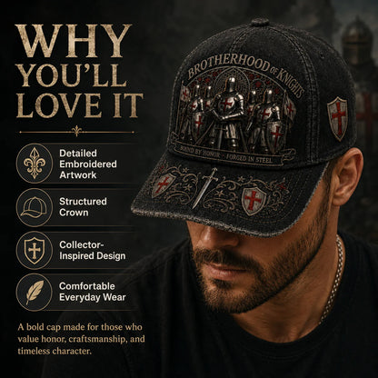 Brotherhood of Knights Embroidered Cap