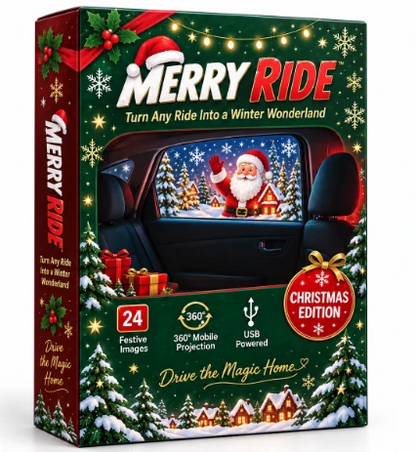 Christmas Car Window Projector – 24 Festive Designs