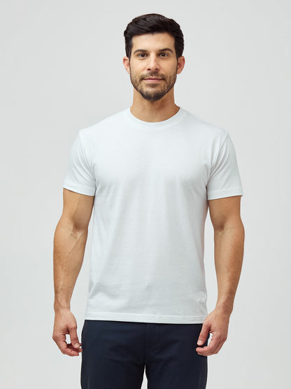 Men's Essential Crew Neck T-Shirt – Classic Everyday Casual Tee