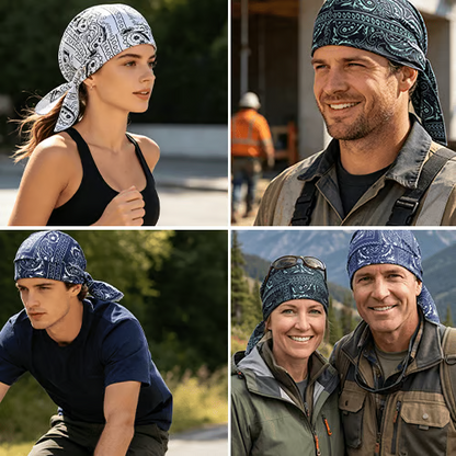 Elastic Quick-Dry Cycling Sports Cap