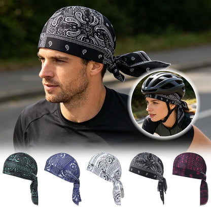Elastic Quick-Dry Cycling Sports Cap