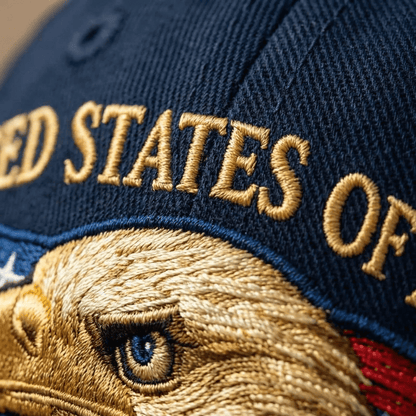 US 250th Anniversary American Eagle Hat - Embroidered Edition