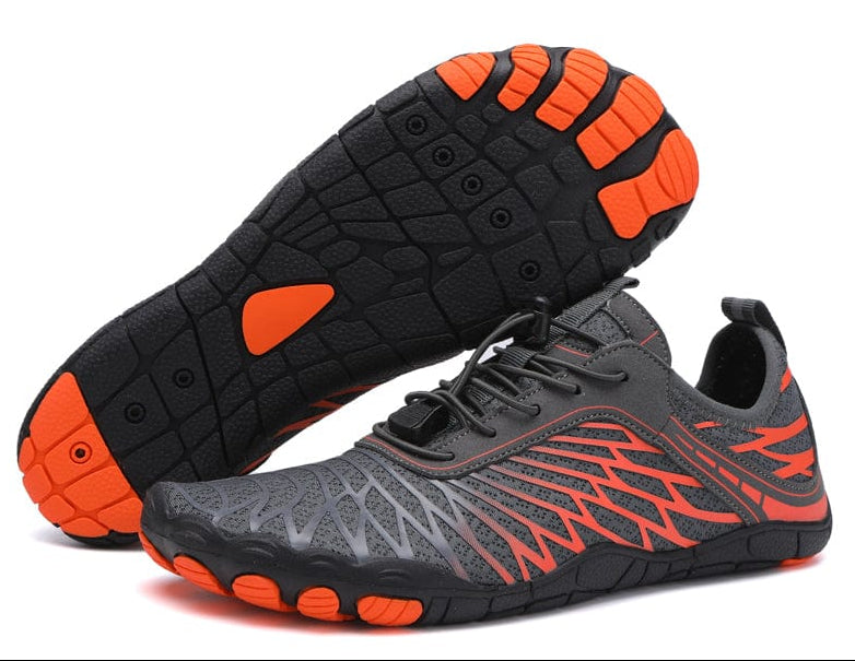 LORO PRO barefoot shoes front view showing wide anatomical toe box
