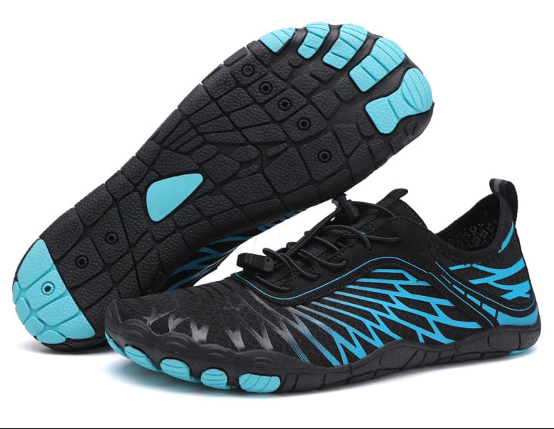 LORO PRO barefoot shoes front view showing wide anatomical toe box