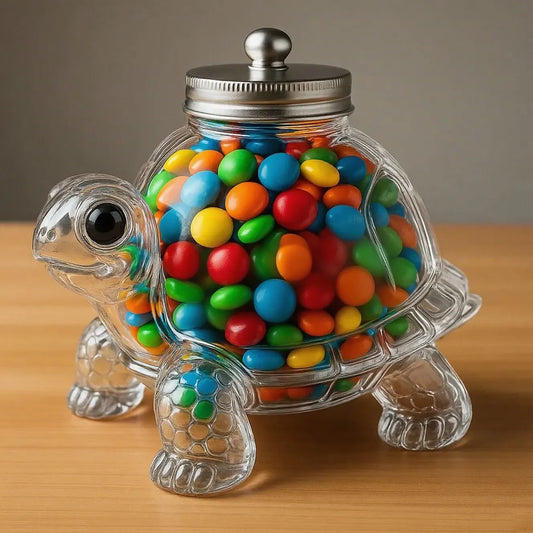 Glass Candy Jar
