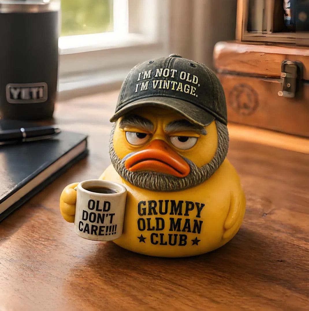 🦆Grumpy Old Man Club Duck