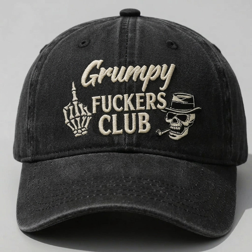 Grumpy F*ckers Club Embroidered Cap
