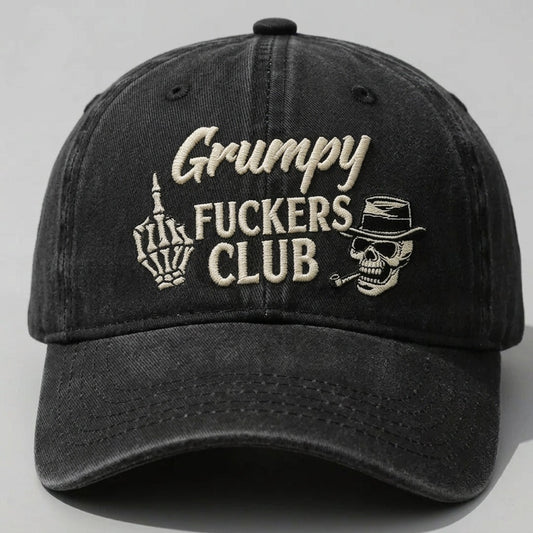 Grumpy F*ckers Club Embroidered Cap