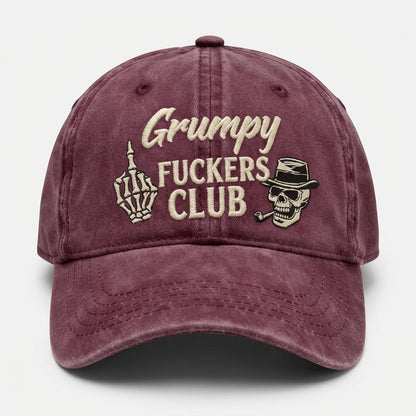 Grumpy F*ckers Club Embroidered Cap