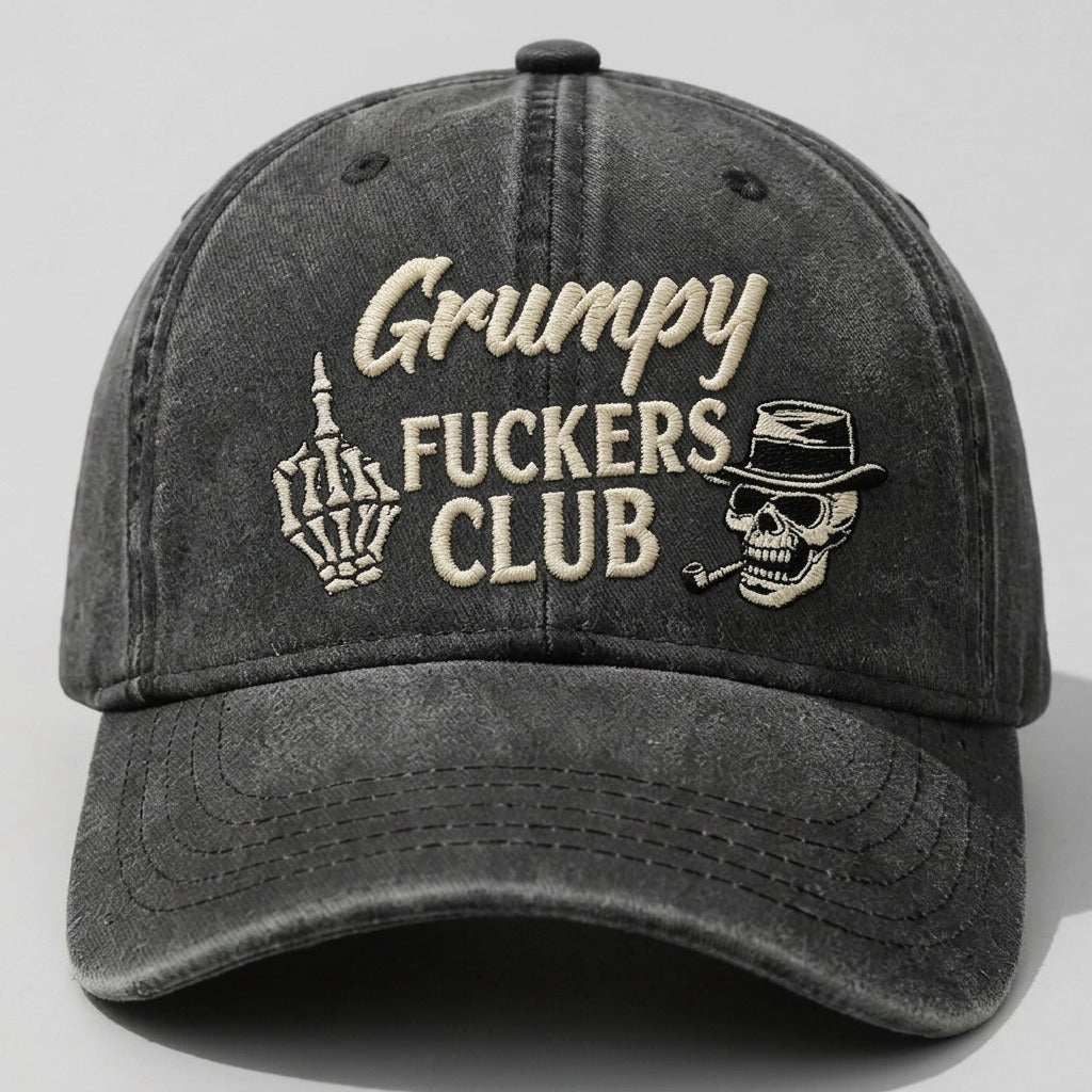 Grumpy F*ckers Club Embroidered Cap