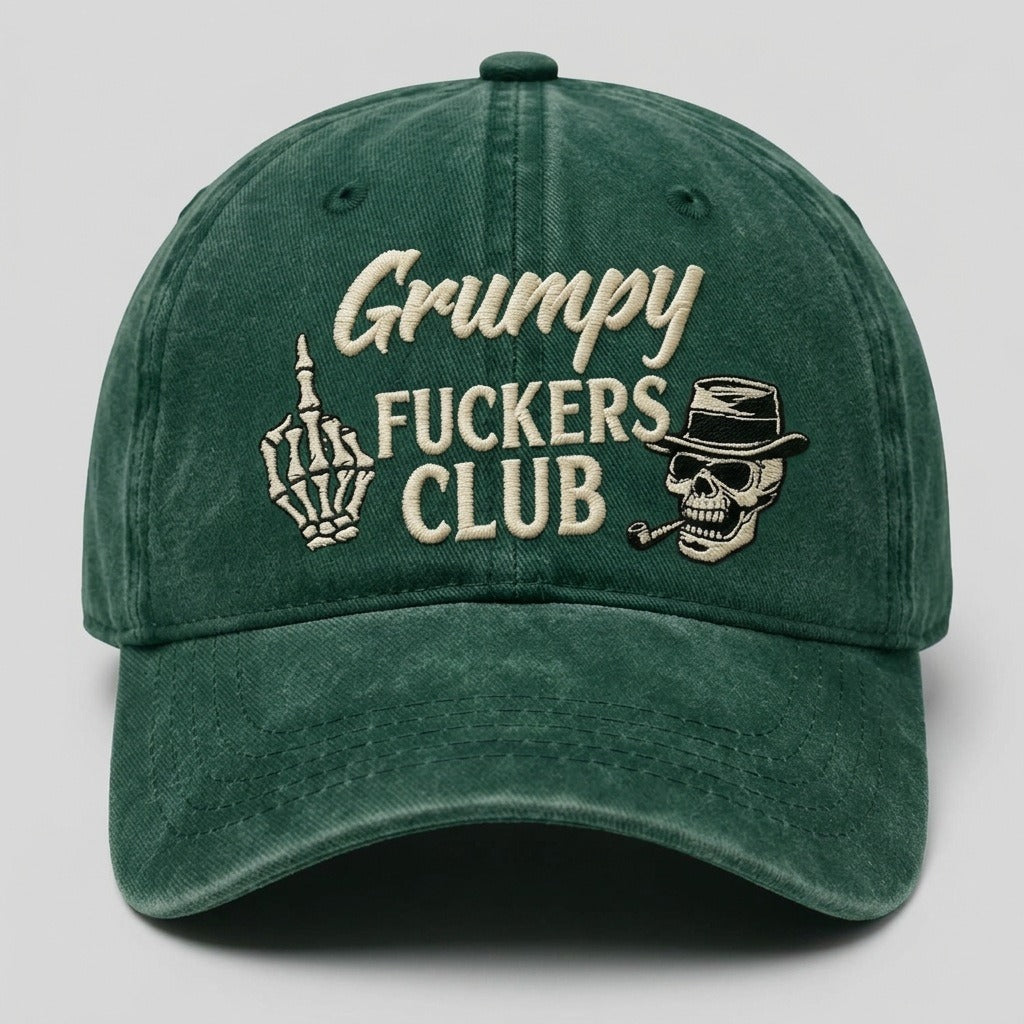 Grumpy F*ckers Club Embroidered Cap